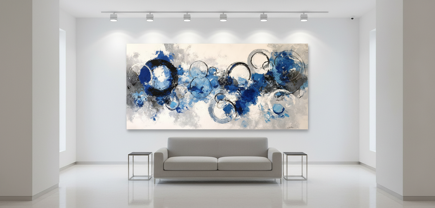 AzureOrbit - canvas sans cadre