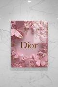 Dior papillons plexiglass