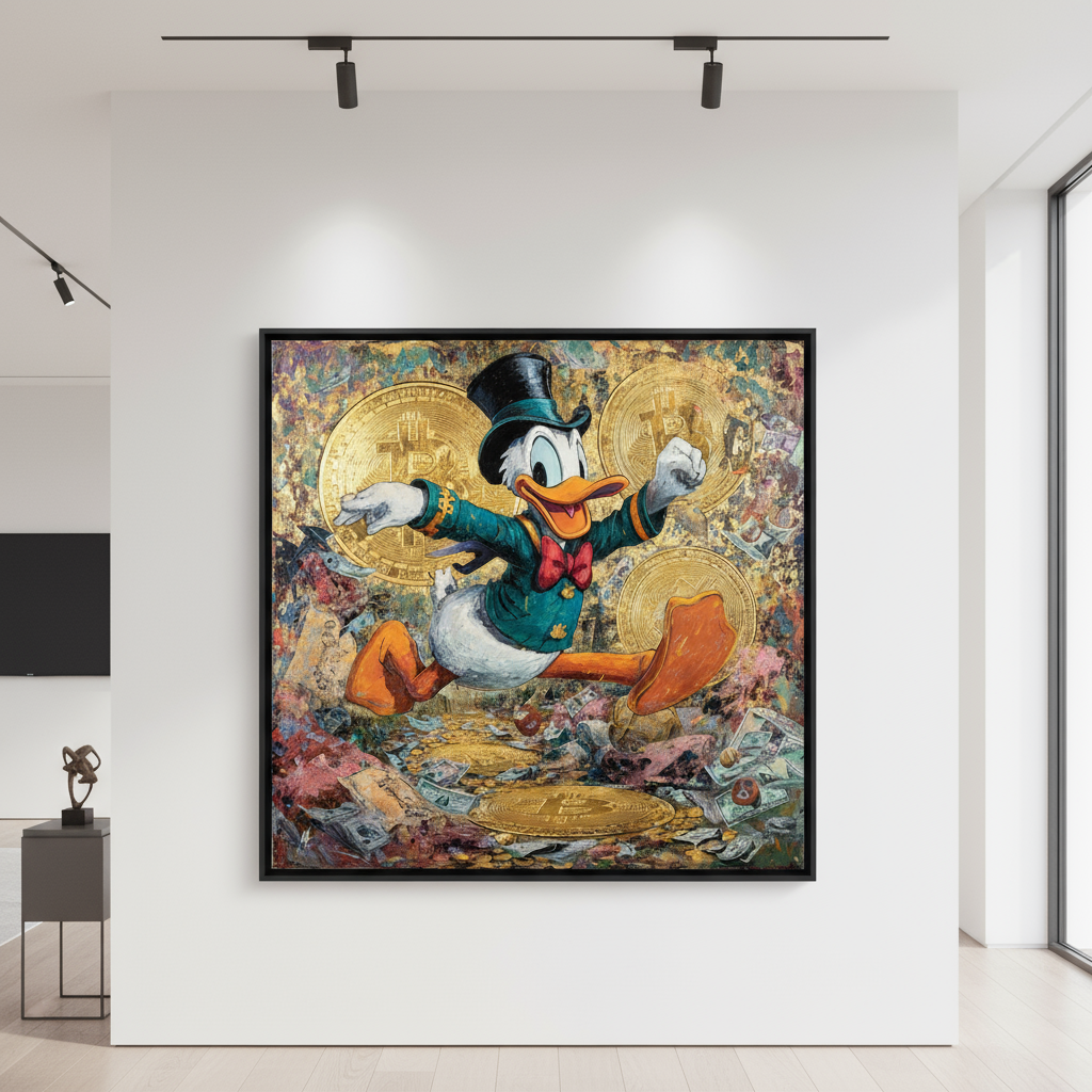 Rich Scrooge black frame