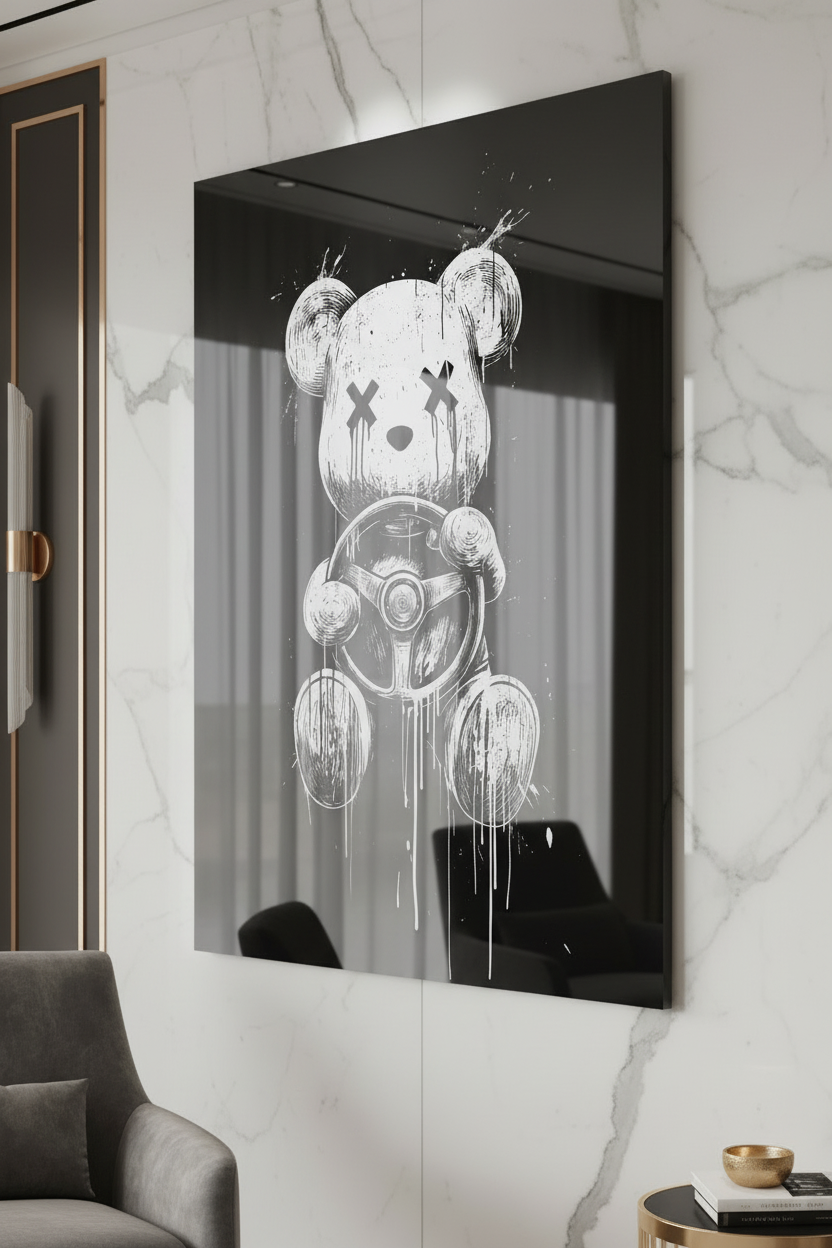 Teddy Drift X Plexiglass sans cadre