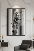 Zèbre cadre luxe