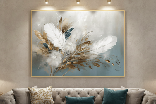 Zephira - zoom au-dessus du canapé