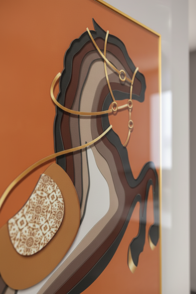 Zoom centre - Corps et selle