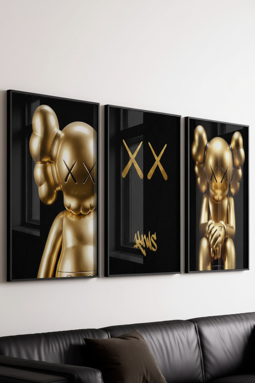 Zoom sur les 3 tableaux - Vue 2